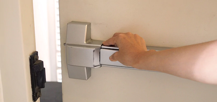 Roller Gate Panic Bar Installation in Clovis, California